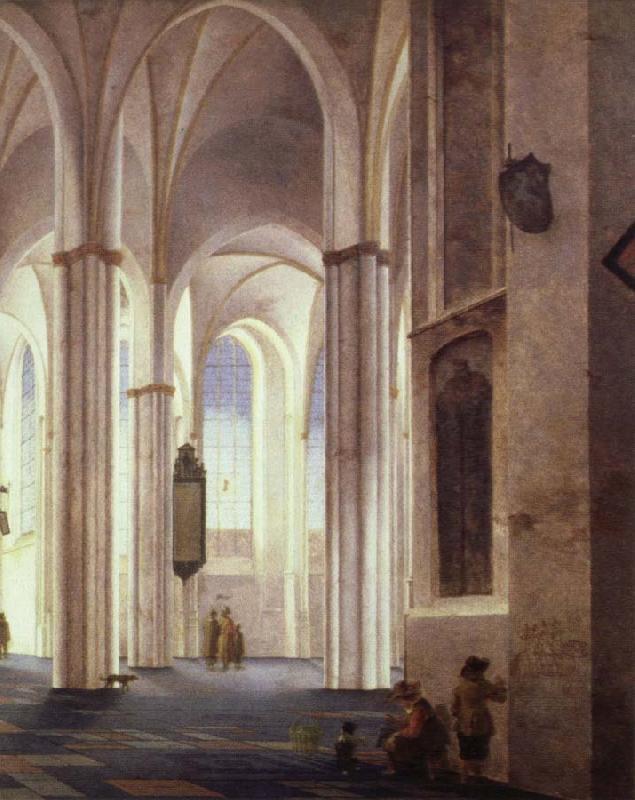Pieter Saenredam the lnterior of the buurkerk at utrecht Germany oil painting art